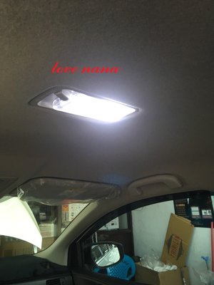 [[娜娜汽車]] 日產 tiida 4D 5D 專用 室內燈LED燈泡 24晶*1卡 台灣製造 保固一年