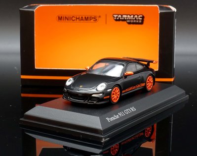 【MASH】現貨特價 Minichamps 1/64 Porsche 997 GT3 RS 黑橘
