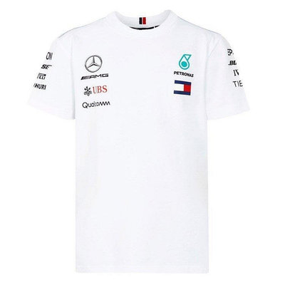 【精選好物】F1 賓士 benz衣服 AMG車隊賽車服 短袖T恤 汽車LOGO衣服
