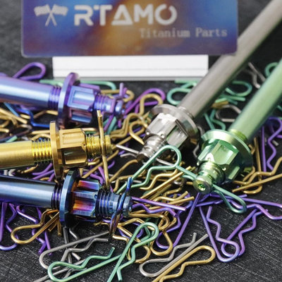 RTAMO | 64正鈦 R銷 插銷 前後輪輪心R銷 輪芯固定 實心鈦合金