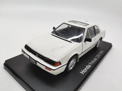 汽車模型 車模 收藏模型國產名車 1/24 本田披露 Prelude 2.0SI 1985 經典合金車模型