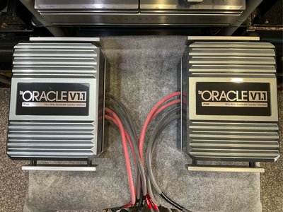 【杰士音響→中古二手買賣交換】美國MIT Oracle V1.1旗艦喇叭線，Bi-Wire版本，12呎長，品相極新