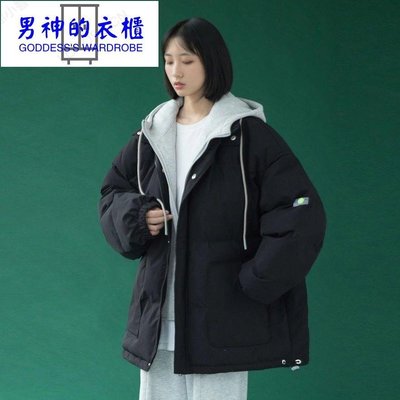 冬季外套 大衣 保暖風衣 防風 羽絨棉服女2021新款爆款韓版oversize學生ins潮棉襖冬季棉衣外套-男神的衣櫃