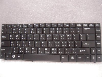 全新原廠Hasee神舟繁體中文鍵盤型號: MP-05693RC-3608 - 黑色