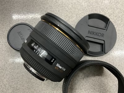 [保固一年高雄明豐]  Sigma 50mm f1.4 EX DG HSM / Nikon 定焦鏡 [A1100]