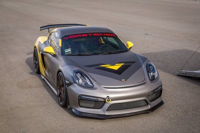 【樂駒】Vorsteiner Porsche 981 GT4 V-CS 碳纖維 carbon 下巴 下擾流 空力 套件