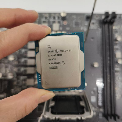 電腦主板intel/英特爾 i7 14700KF 酷睿14代新品 散片CPU處理器 主板套裝