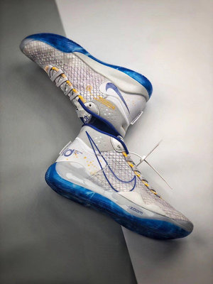 【小明潮鞋】Nike KD 12 白藍 經典 中幫 籃球鞋 AR4230-100 男鞋耐吉 愛迪達