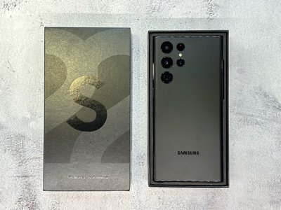 🌚極新福利機 Samsung S22 Ultra (5G) 12+512 黑色 台灣公司貨 2023/5