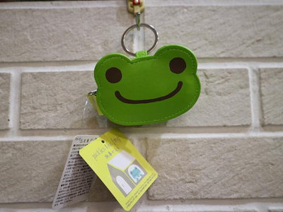 婕的店日本精品~日本帶回~2024 pickles the frog 安全系列青蛙鑰匙圈零錢包