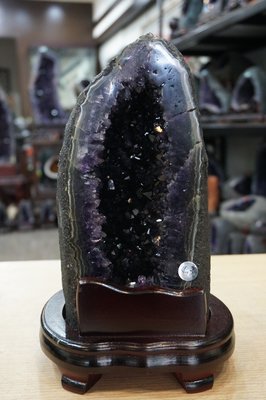 S.D.小晶洞專賣店] 最高等級烏拉圭小紫水晶洞(店面精品貨)保證紫-重:4.3KG