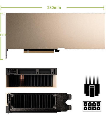 極致優品 英偉達（NVIDIA）A16顯卡 64GB  A10 A30 A40 專業運算卡 KF7838