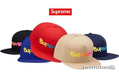 【 超搶手 】現貨 全新正品 2011 夏季 滑板名人聯名 Supreme x Lance Mountain Logo Box 5-Panel 棒球帽