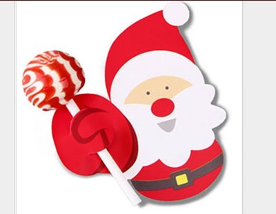 Amy烘焙網:50入/聖誕節棒棒糖氣氛裝飾/聖誕節卡片/幼稚園聖誕節活動