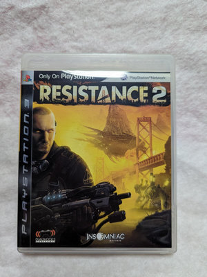 長春舊貨行 PS3 RESISTANCE2 全面對抗 遊戲片(Z76)