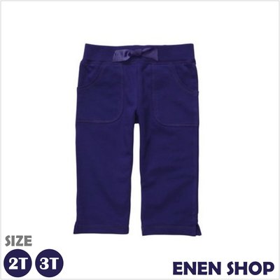 『Enen Shop』@Carters 紫色棉質舒適休閒褲 #258A444｜2T  **零碼出清**