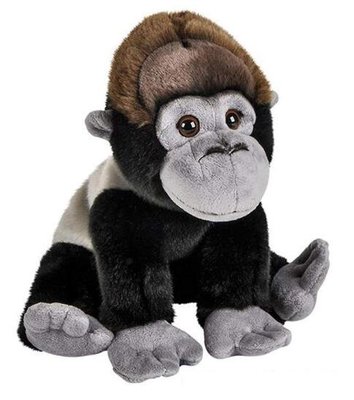 8024c 歐洲進口 限量品 好品質 大猩猩絨毛玩偶可愛超萌猴子猩猩娃娃禮物仿真動物抱枕床頭擺飾擺件禮品