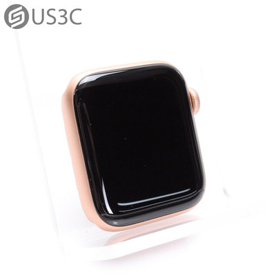 【US3C-台南店】【一元起標】Apple Watch 6 40mm GPS 金色 鋁金屬錶框 具備跌倒偵測功能 環境光度感測器 二手智慧穿戴裝置