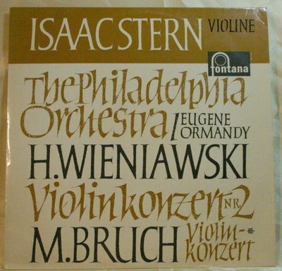 ***黑膠唱片 Wieniawski &amp; Bruch : Violin Concertos - Stern, Ormandy