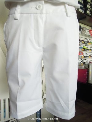 全新 adidas Golf 高爾夫女短褲 休閒短褲 白色款 運動時尚 引領潮流
