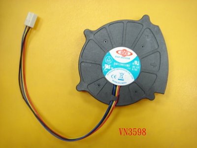 【全冠】渦輪風扇 螺型風扇 鼓風機風扇 風鼓 DB128015BU-A DC12V0.7A 小4PIN(vn3598)