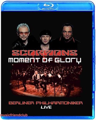 高清藍光碟  蝎子樂隊與柏林愛樂 Scorpions Moment of Glory (藍光BD50)