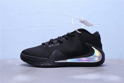 Nike Zoom Freak 1 EP 黑 字母哥 彩虹勾 休閒運動籃球鞋 男鞋 BQ5423-004【ADIDAS x NIKE】