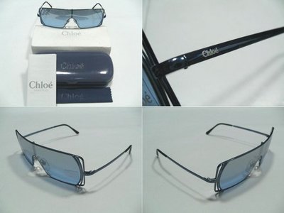 信義計劃 眼鏡 全新真品 Chloe 太陽眼鏡 一體成型框 義大利製 時尚 造型 可配 全視線 sunglasses