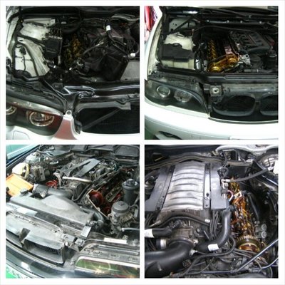 BMW 汽門蓋墊片 後曲軸油封 油底殼墊片 漏油處理 E36 E46 E90 E91 E92 F30 318 320