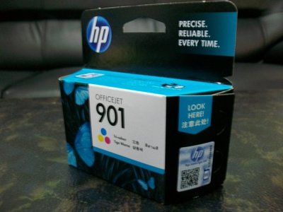 過期 HP CC656AA CC656 901號 彩色原廠墨水匣 適用HP-J4580 4500 4660