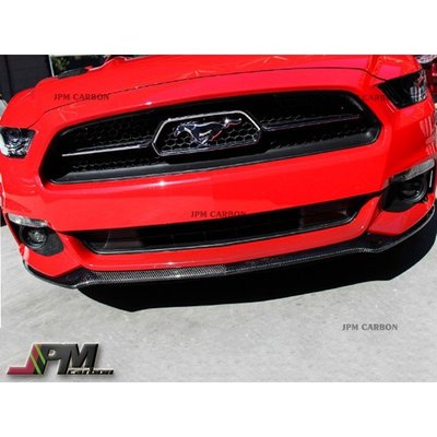 JPM 全新 福特 Ford 野馬 Mustang 前下巴 原廠樣式 CARBON 卡夢 碳纖維材質 外銷商品 品質保正