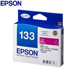 【葳狄線上GO】EPSON 133原廠紅色墨水匣(T133350) 適用T22/TX120/TX420W/TX320F