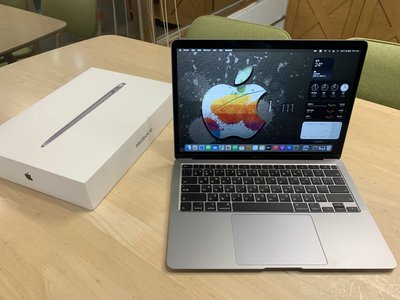 台中 2020年 MacBook Air 13吋 M1 8G 256G 太空灰 灰色 蘋果電腦 Apple 141次
