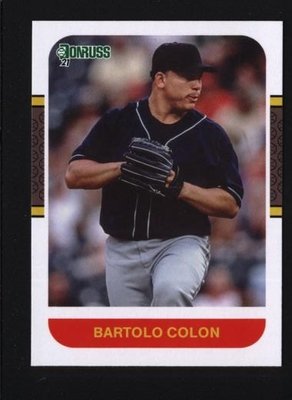 2021 Donruss #240 Bartolo Colon - Cleveland Indians