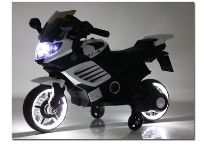 [宅大網] 800149 1000摩托車 重機 兒童電動車 機車 兒童騎乘 電動機車 歐兜麥 重機模型白色