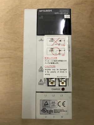 (泓昇) 三菱 MITSUBISHI J2S系列 伺服驅動器 全新無盒 MR-J2-40A-S61