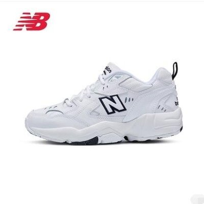 NEW BALANCE 復古 全白色 老爹鞋 韓國限定 IU同款 慢跑鞋 WX608WT 男女鞋