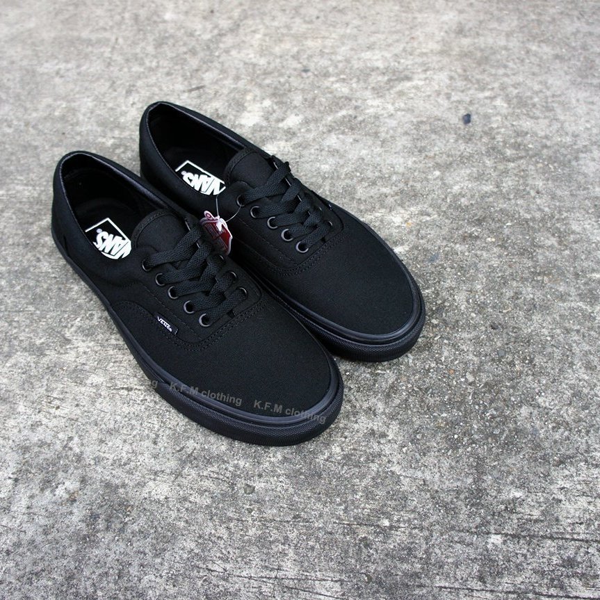 K F M Vans Classic Era All Black 全黑基本款美版免運費 Yahoo奇摩拍賣