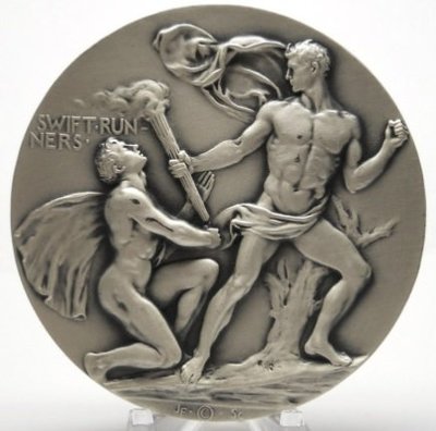 USA  1932 Aphrodite Silver Medal