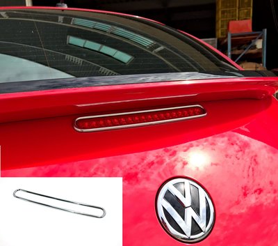 【JR佳睿精品】VW 2019 Beetle 福斯 金龜車 電鍍 後煞車燈框 第三煞車燈框 飾條 電鍍條 百貨 裝飾