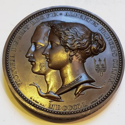 英國銅章 1851 UK Great Exhibition Prize Medal