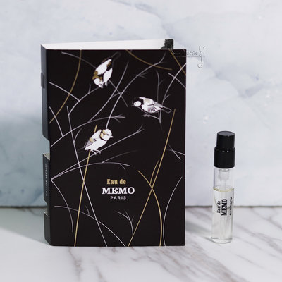 MEMO 青鳥 Eau de Memo 中性淡香精 1.5ml 全新 試管香水 可噴式