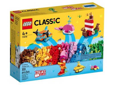 積木總動員 LEGO 樂高 11018 Classic系列 創意海洋套裝 333pcs