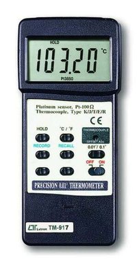 [捷克科技] Lutron 路昌 TM-917 智慧型精密溫度計 ℃/℉單位切換 高級電錶儀表