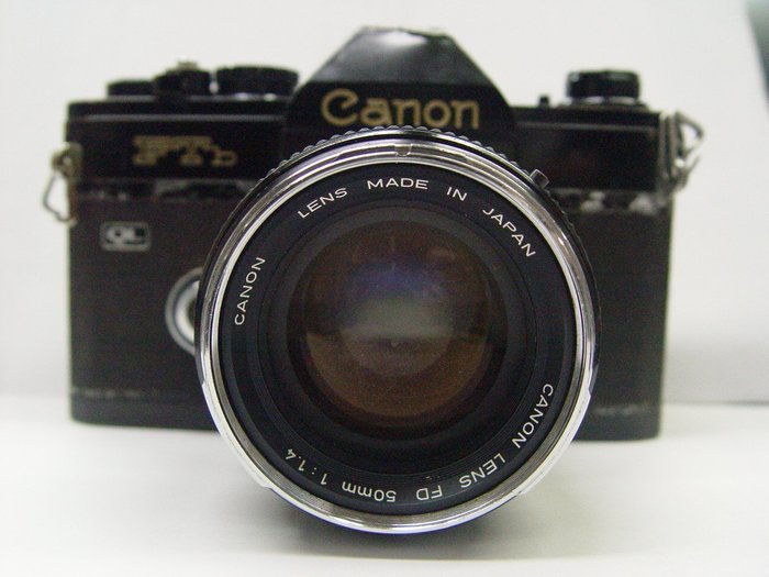 CANON FTb QL 單眼相機黑機身含鏡頭FD 50/1.4 B 人像鏡頭SIGMA 70~210 鏡頭| Yahoo奇摩拍賣