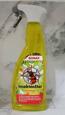 車霸-SONAX 昆蟲去除專家 (750ml) 蟲斑去除 鳥屎去除劑 蟲斑清除 蟲屍去除劑 德國舒亮