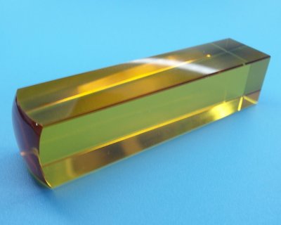 金牛礦晶『黃水晶方印5分.開運印章、(不含刻印1個.)vqq-6