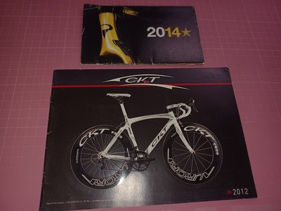 早期自行車型錄DM《NEW Collection 2012 CKT EUROPE+PINARELLO 2014 》合售