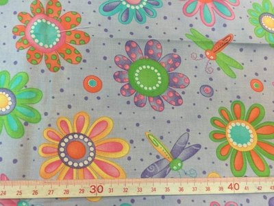 【傑美屋-縫紉之家】日本原裝進口棉布~大花#j30391拼布配色好幫手#30*27CM