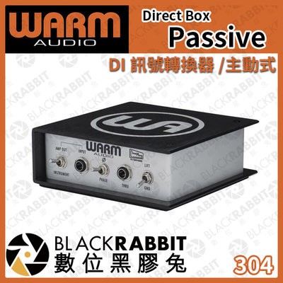 數位黑膠兔【 Warm Audio Direct Box Passive DI 訊號轉換器 /被動式 】樂器 表演